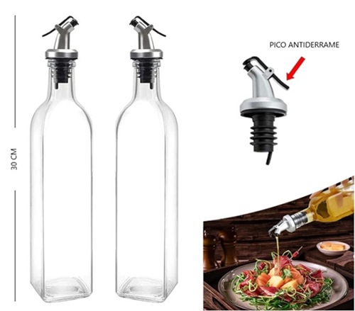 Set 2 Botellas Spray Ideal Aceite Vinagre